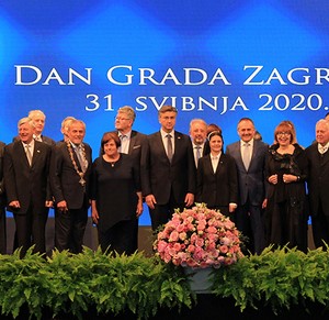 S. Jelena Lončar - dobitnica Nagrade Grada Zagreba za djelovanje na području socijalne skrbi i humanitarno djelovanje